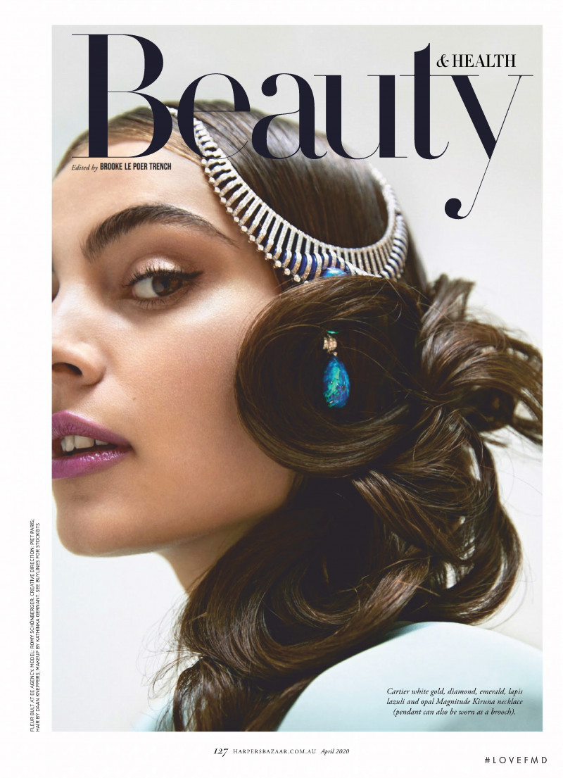 Romy Schönberger featured in The Age Of Opulence, April 2020