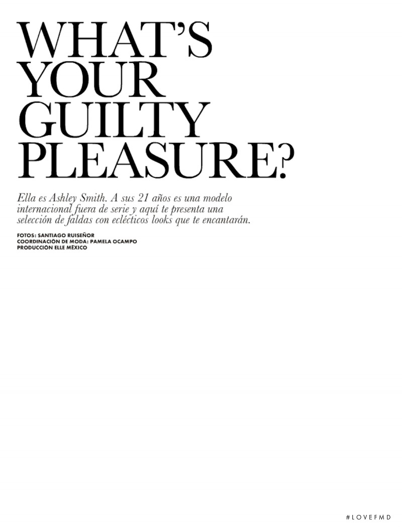 What\'s Your Guilty Pleasure, November 2012