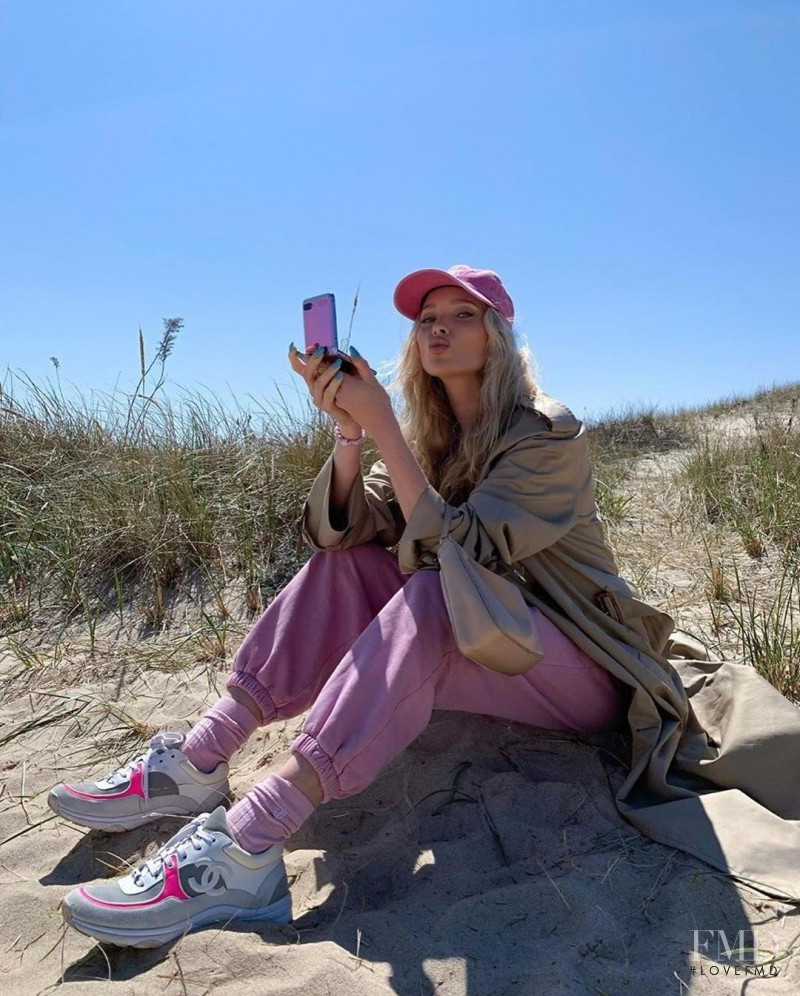 Elsa Hosk featured in Life In Pink, May 2020