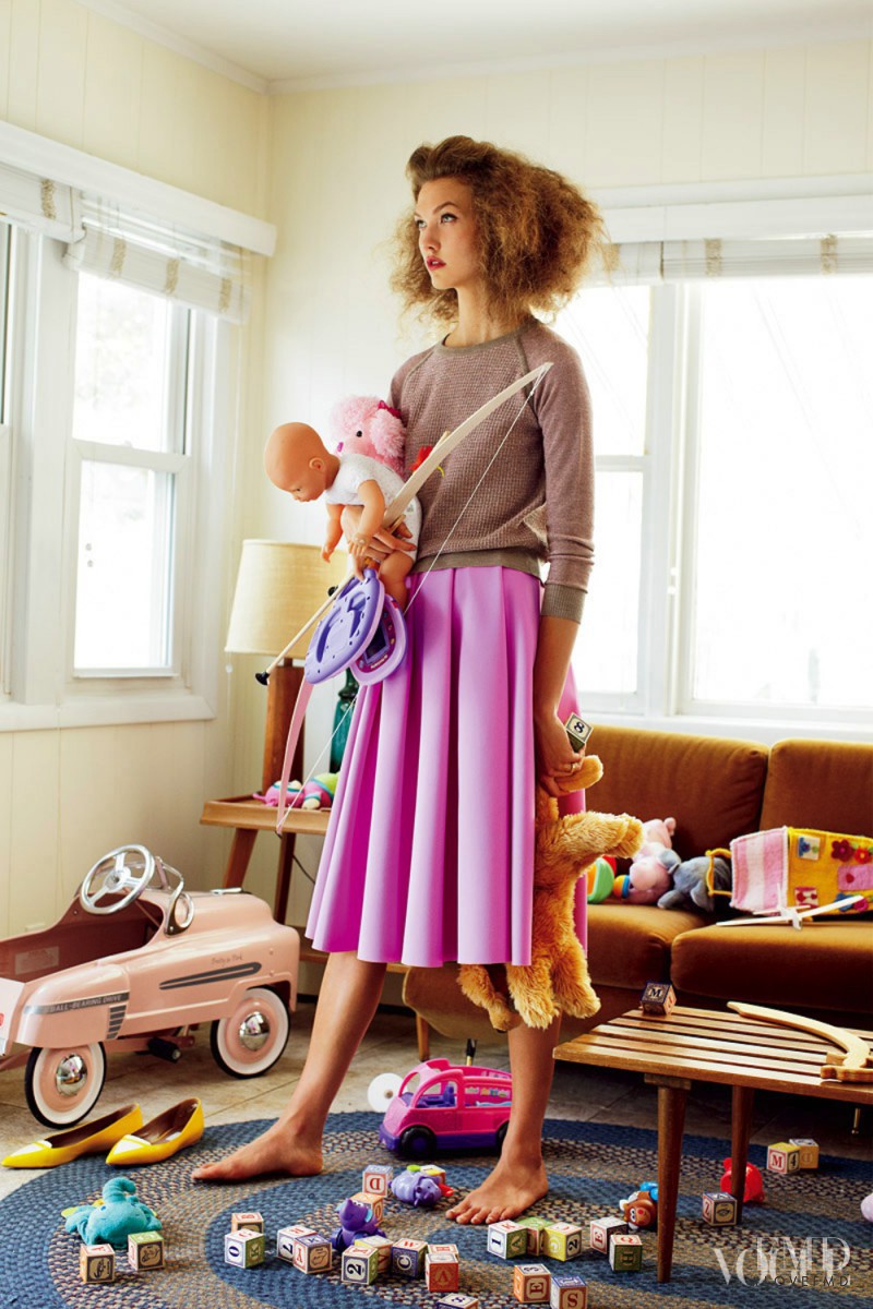 Karlie Kloss featured in Little Pink Houses, November 2012