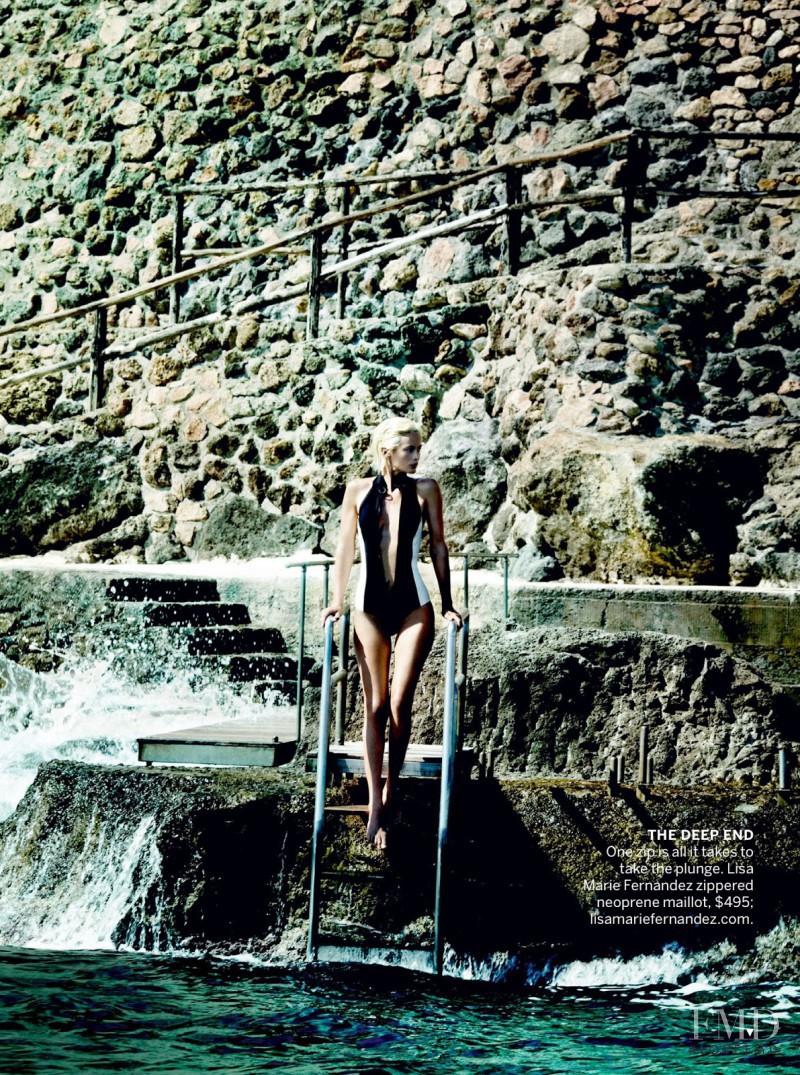 Carolyn Murphy featured in Swept Away, December 2012