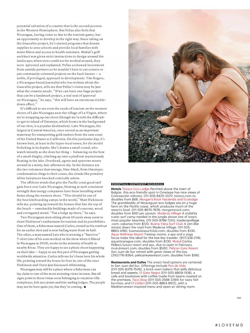 Karlie Kloss featured in A Delicate Balance, December 2012