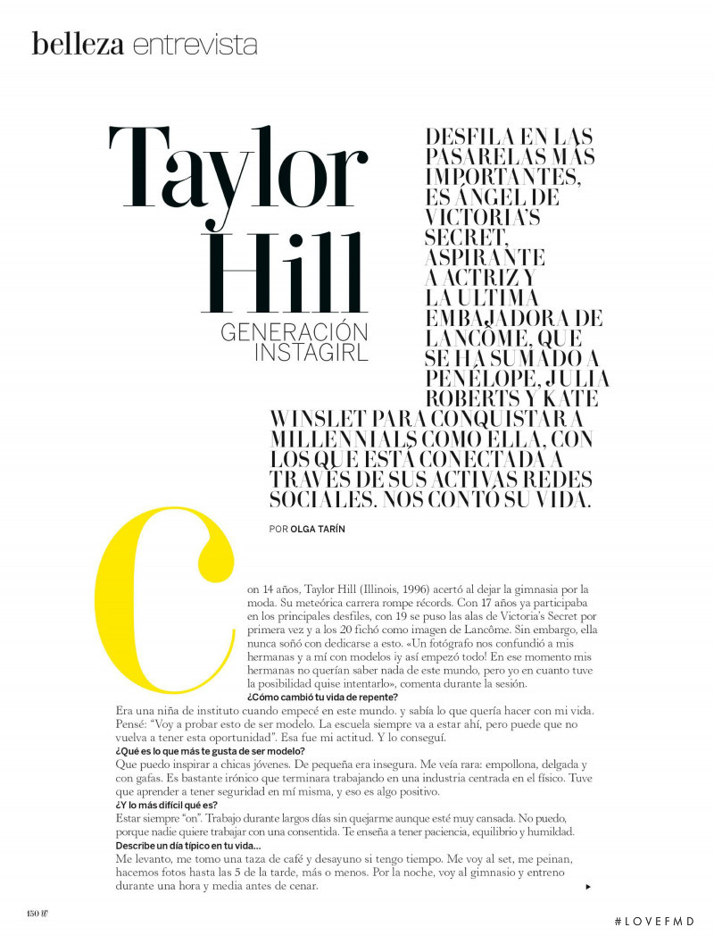 Taylor Hill, April 2018