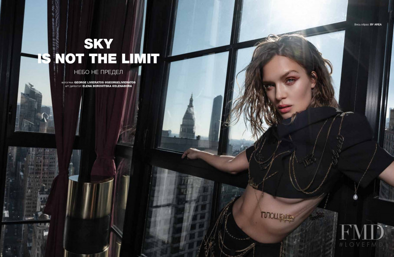Josephine Skriver featured in Sky is not the Limit, March 2020