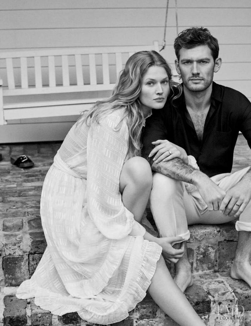 Toni Garrn featured in All About Love, June 2020