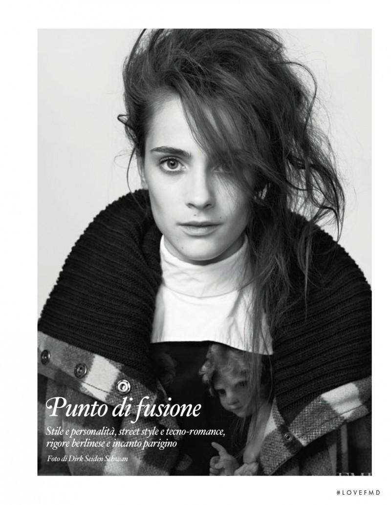 Charlotte Coquelin featured in Punto Di Fusione, November 2012