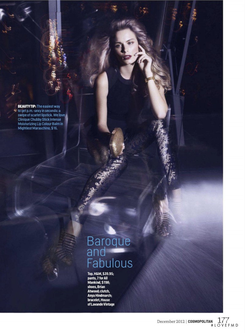 Abi Fox featured in Night Moves, December 2012