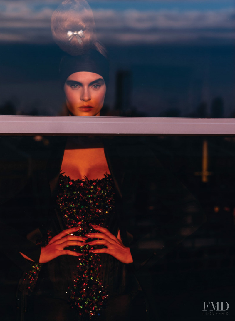 Josephine Skriver featured in The Mysterious Manfred Thierry Mugler, March 2019