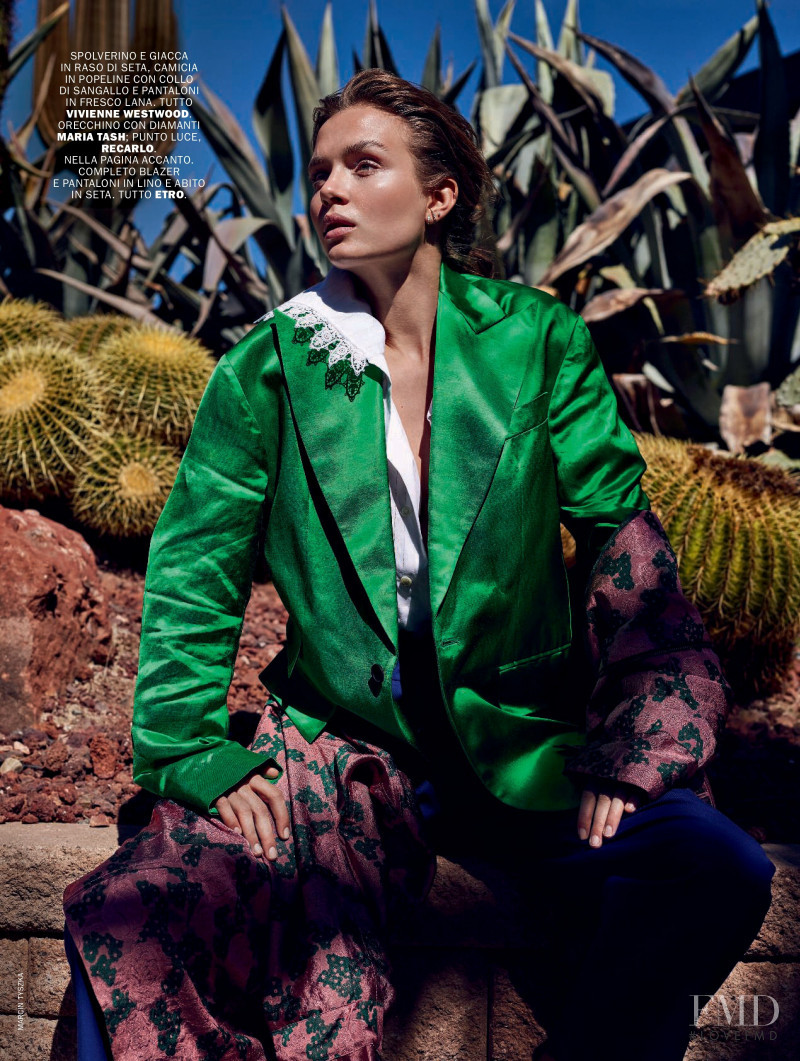 Josephine Skriver featured in Il giardino di Josephine, May 2019