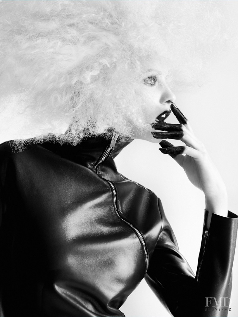 Ginta Lapina featured in Beastly Black, November 2012