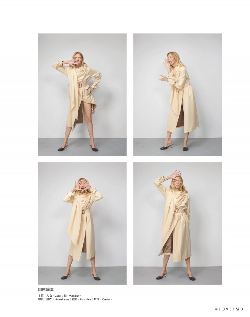 Annely Bouma featured in Monochrome Style, April 2020