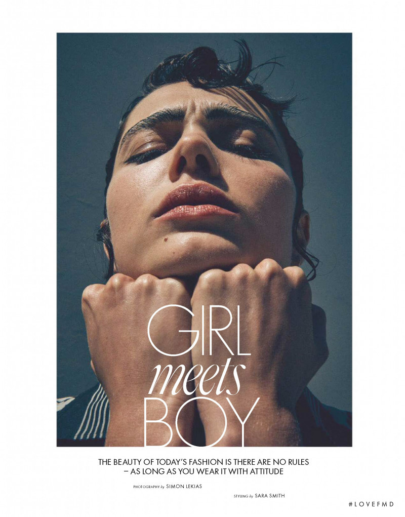 Emma Boyd featured in Girl meets Boy, June 2020