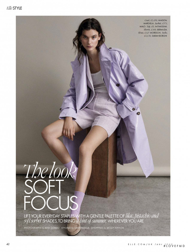 Sara Dijkink featured in The Look - Soft Focus, June 2020