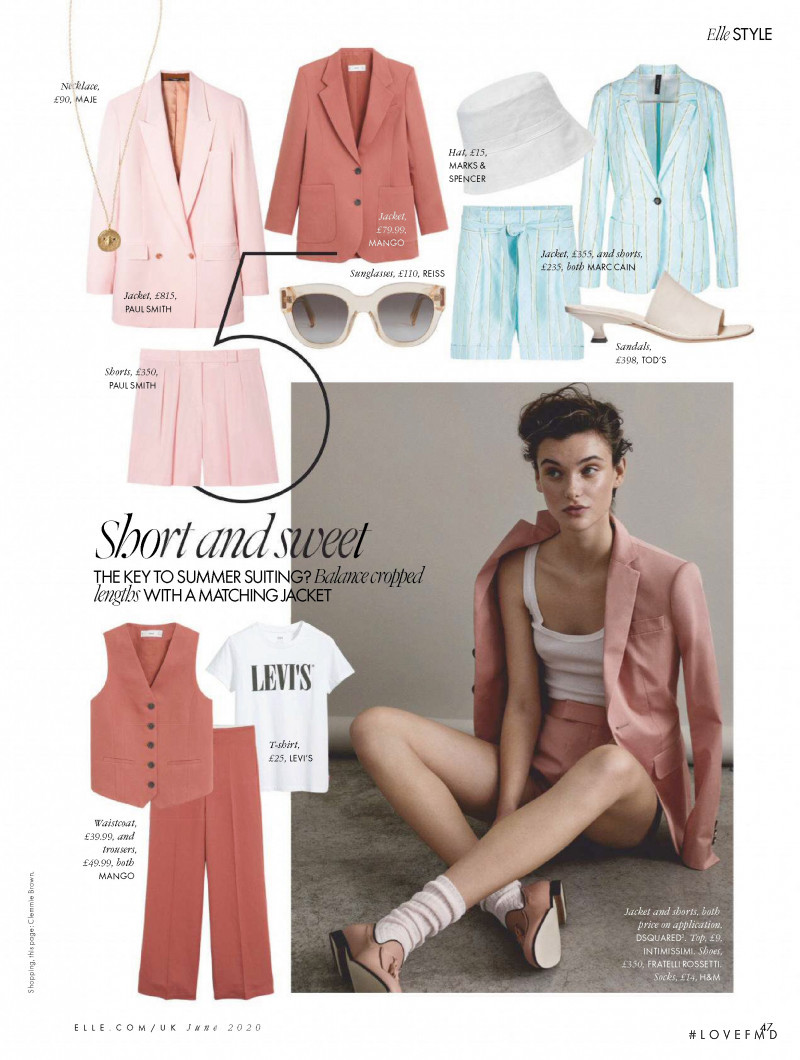 Sara Dijkink featured in The Look - Soft Focus, June 2020