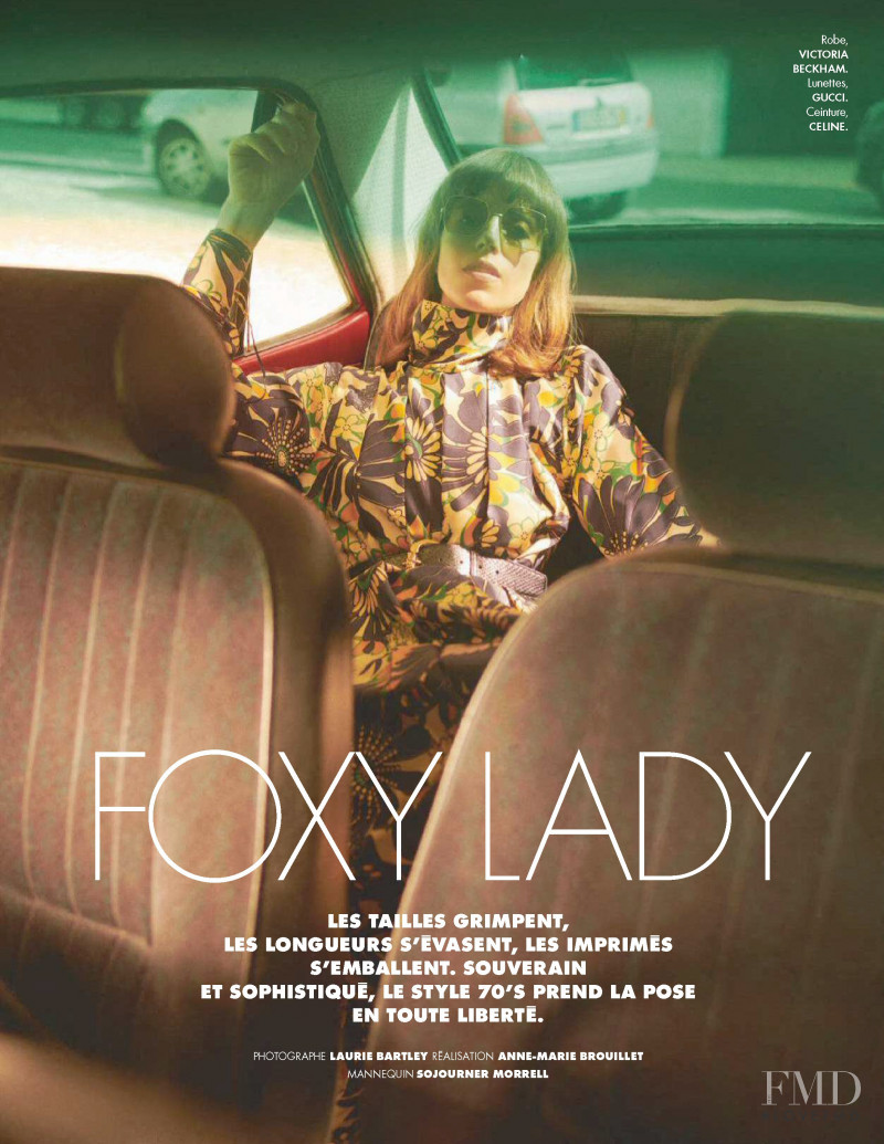 Sojourner Morrell featured in Foxy Lady, May 2020