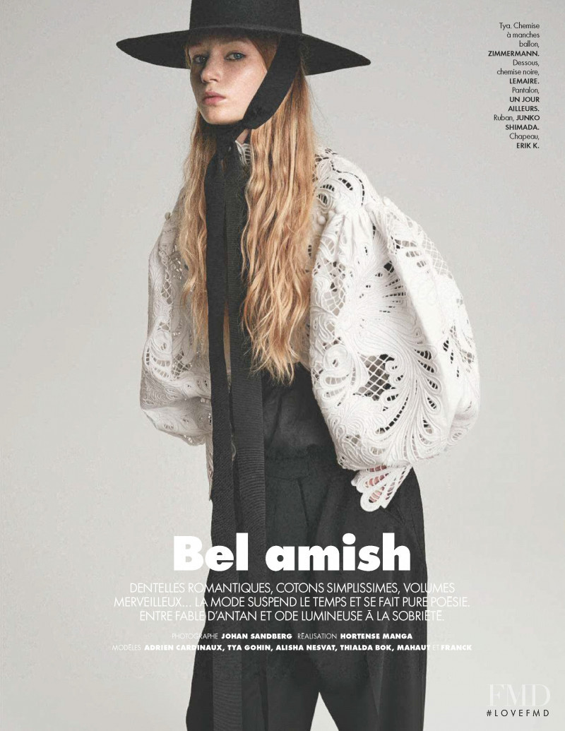 Tya Gohin featured in Belle Amish, May 2020