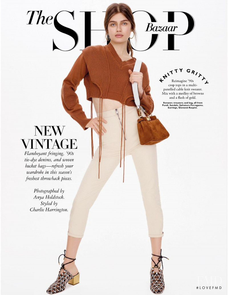 Nastya Zakharova featured in New Vintage, July 2019