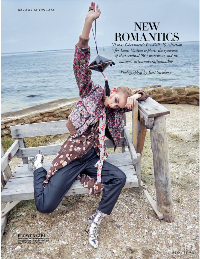 Varya Berastsen featured in New Romantics, July 2019
