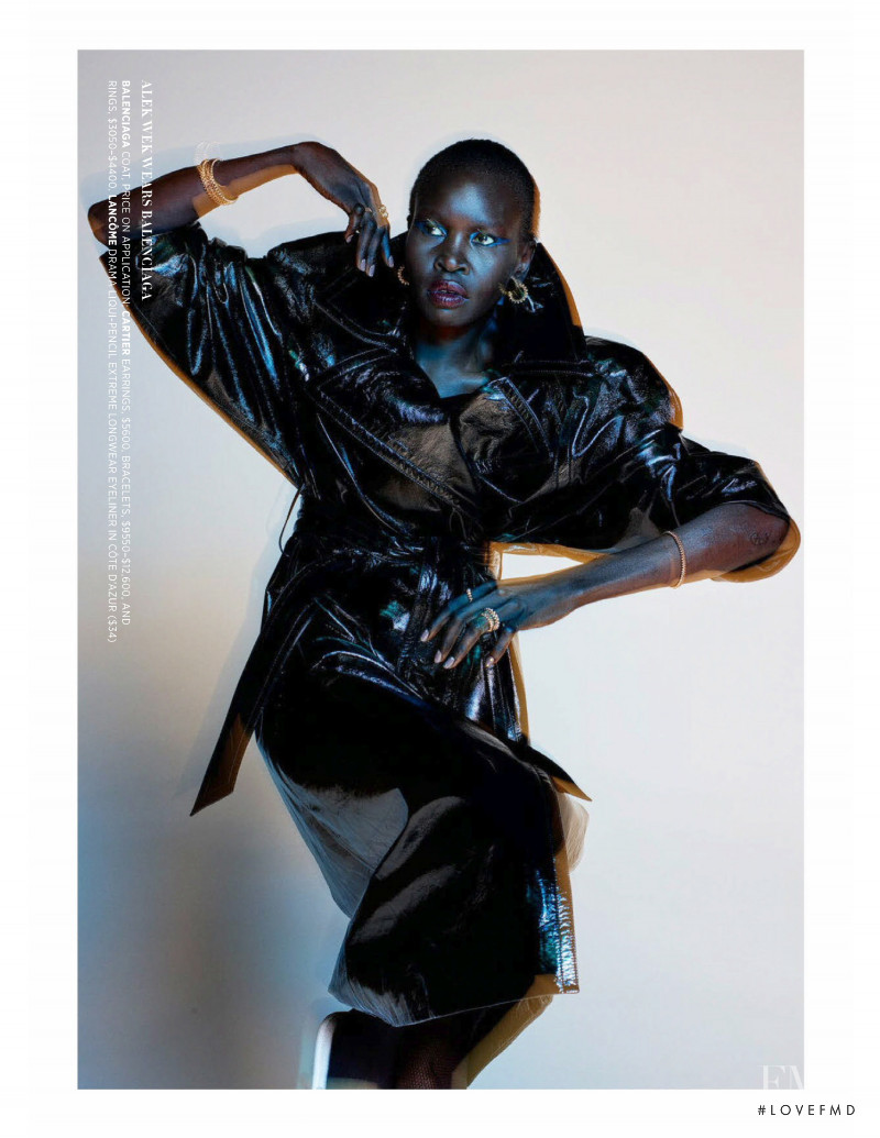 Alek Wek featured in 2019 Icons, September 2019