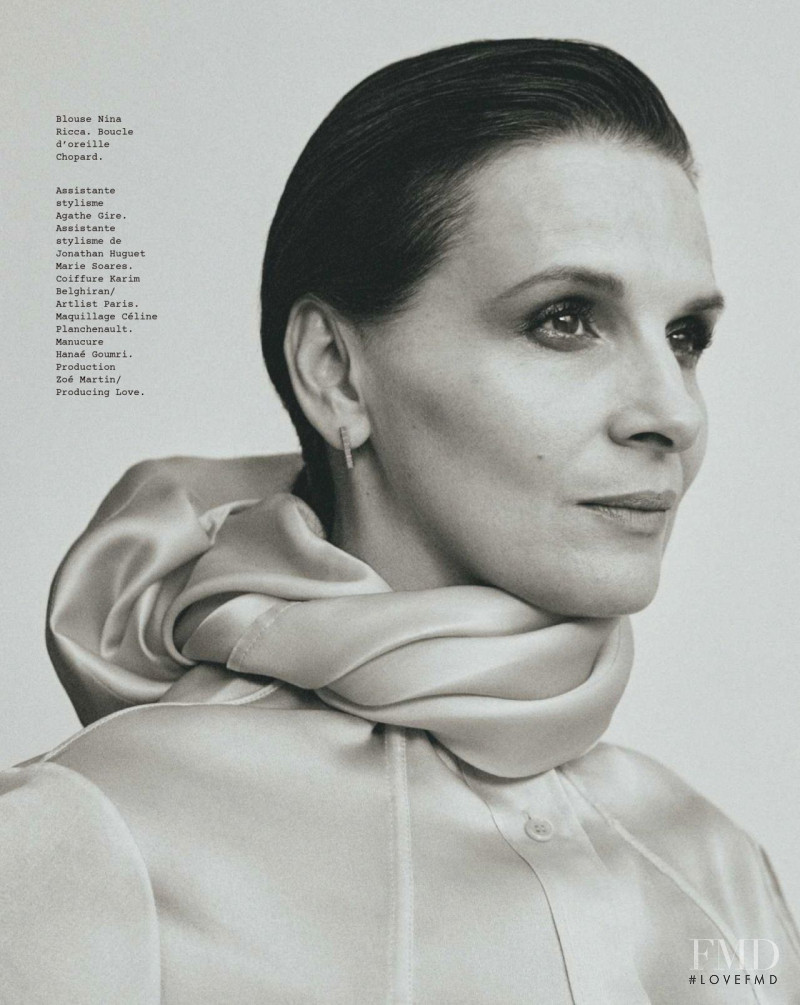 Juliette Binoche, April 2020