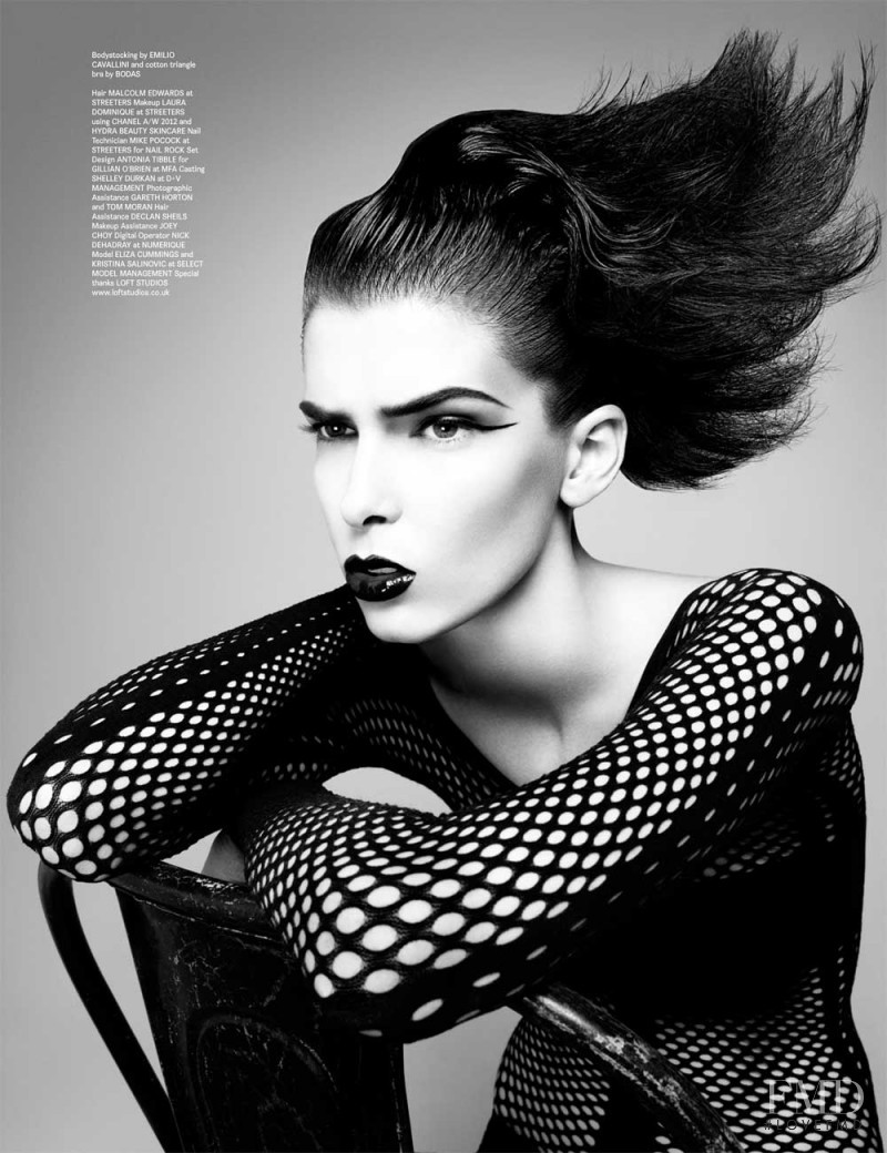 Kristina Salinovic featured in The Vamp, November 2012