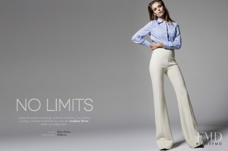 Josephine Skriver featured in No Limits, October 2015