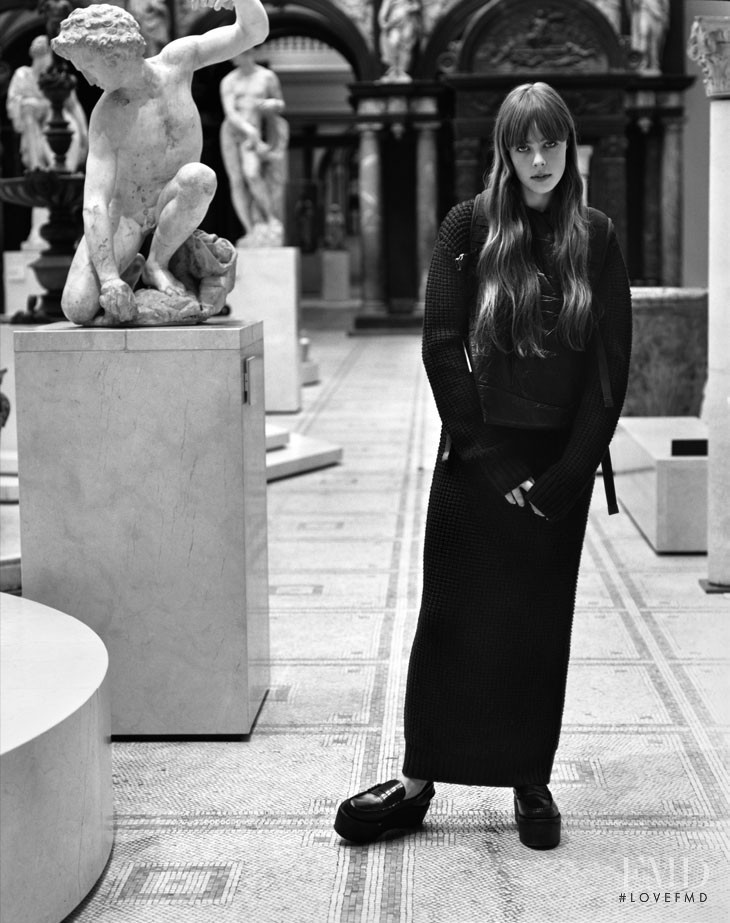 Edie Campbell featured in Approaches To The History Of Art, September 2012