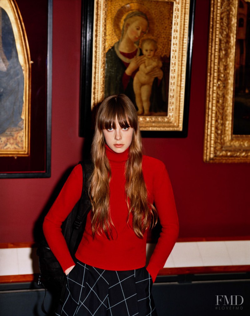 Edie Campbell featured in Approaches To The History Of Art, September 2012