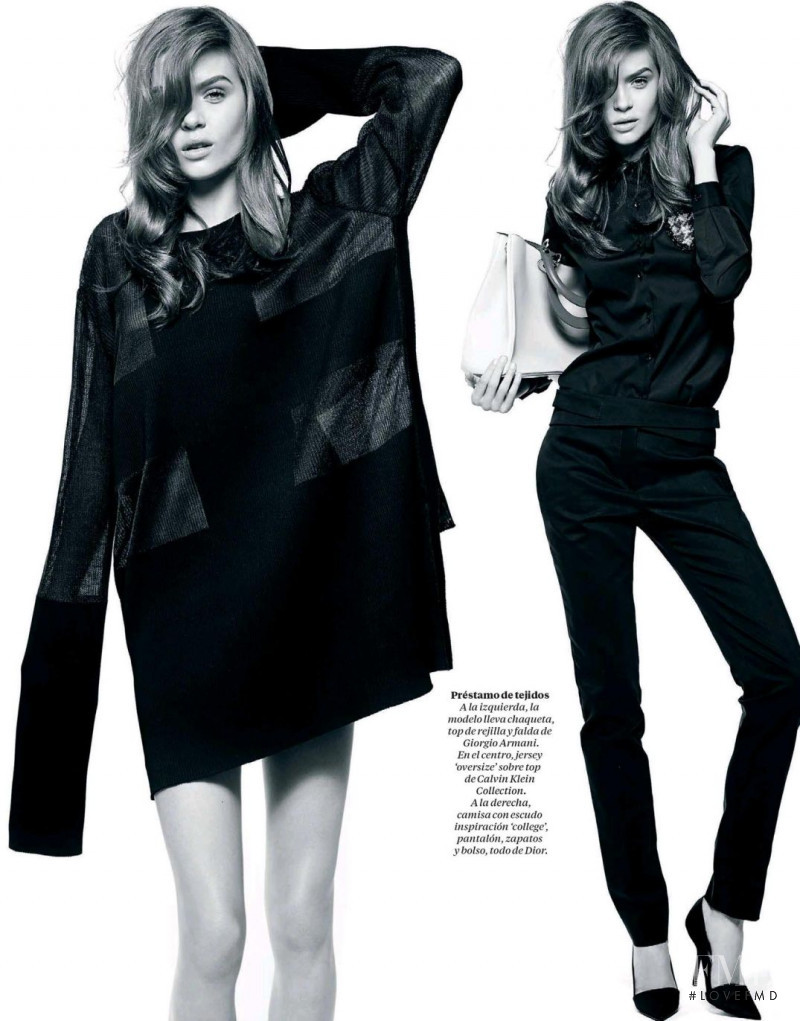 Josephine Skriver featured in Elegancia Desenfadada, May 2014