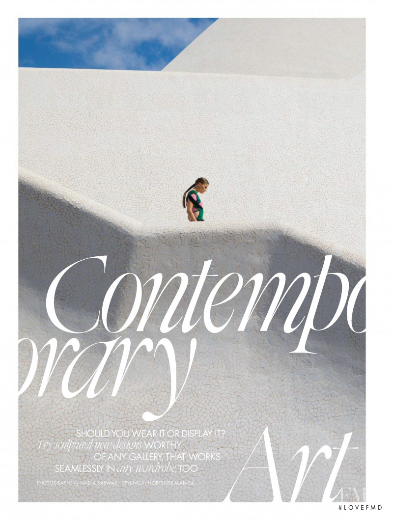 Cameron Russell featured in Contemporary Art, July 2020