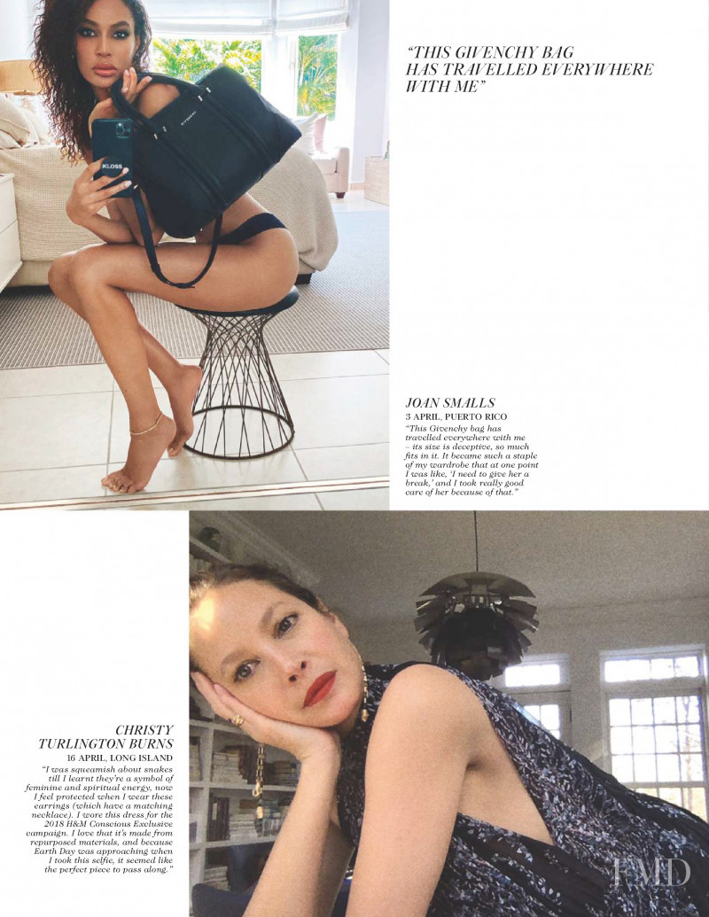 Christy Turlington featured in The Way We Wore, July 2020