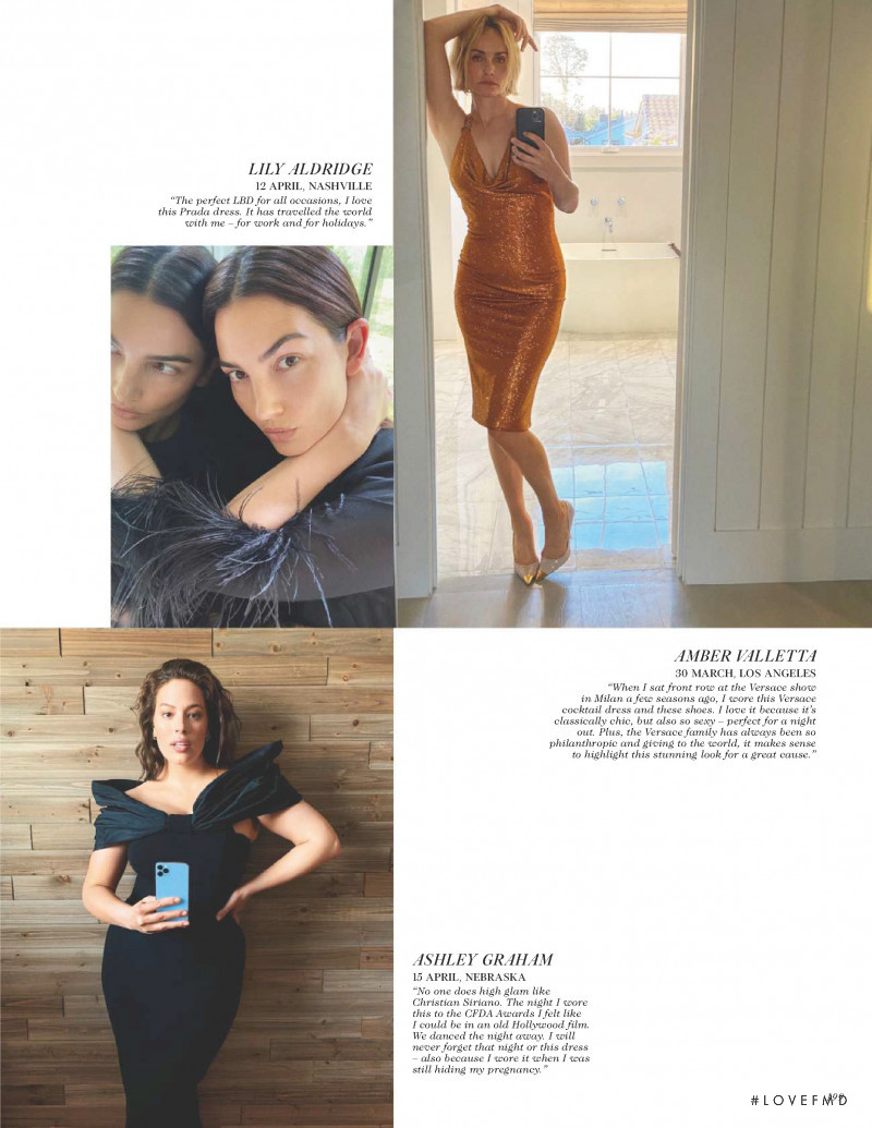 Amber Valletta featured in The Way We Wore, July 2020