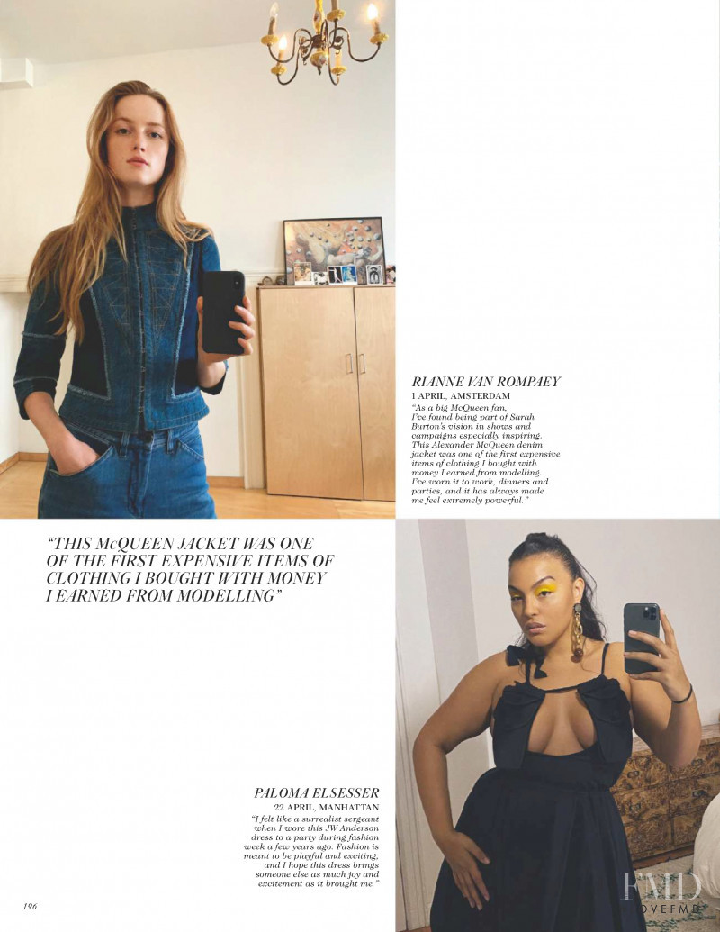 Rianne Van Rompaey featured in The Way We Wore, July 2020