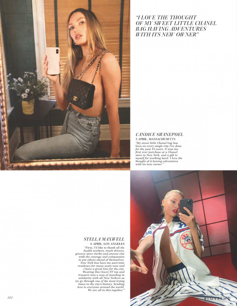 Candice Swanepoel featured in The Way We Wore, July 2020