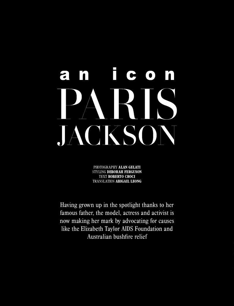 An Icon Paris Jackson, May 2020