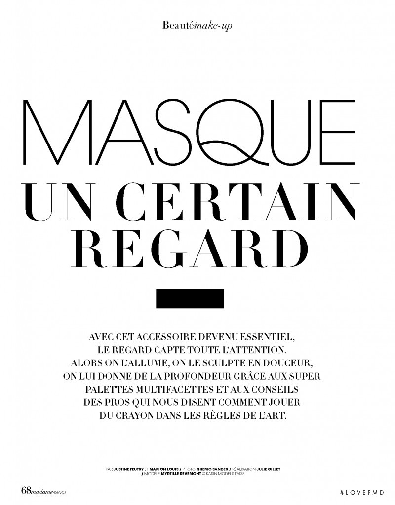 Masque Un Certain Regard, June 2020
