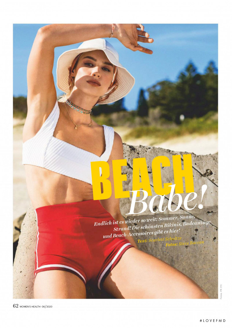 Harmony Boucher featured in Beach Babe!, June 2020
