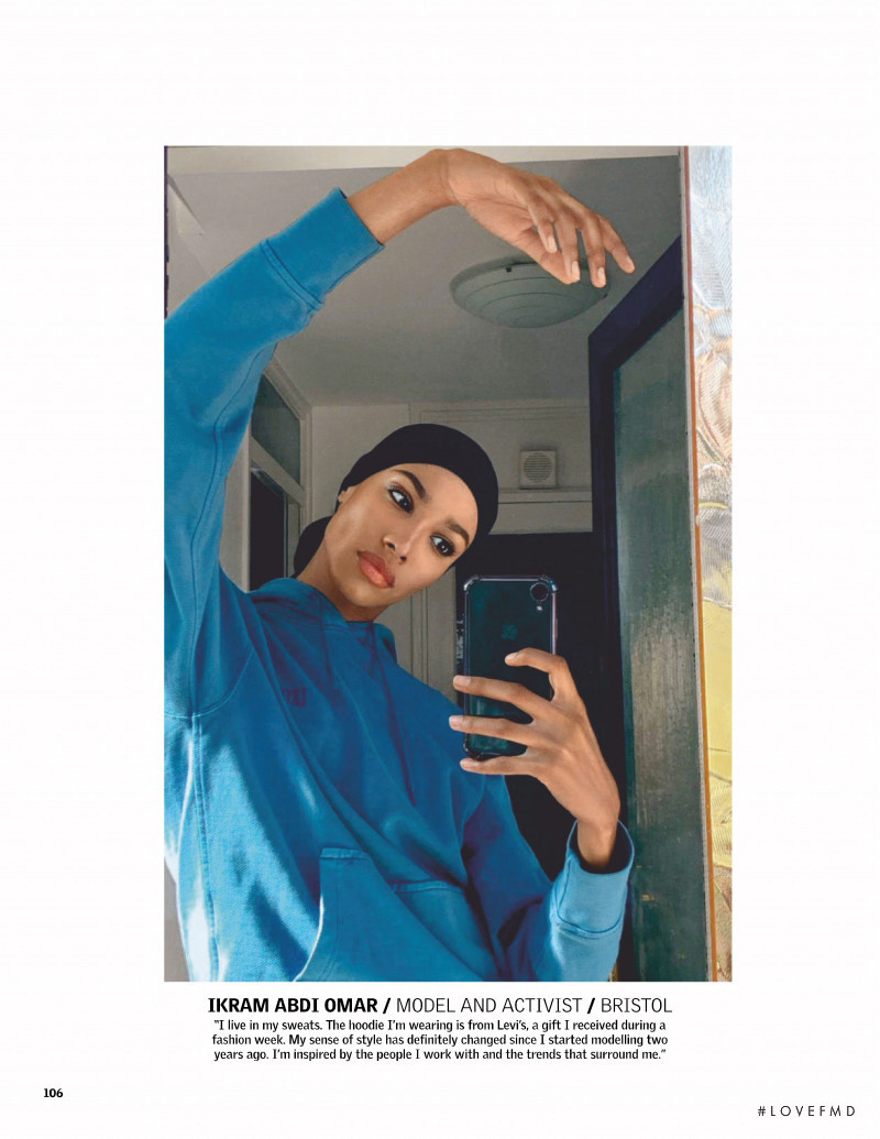 Ikram Abdi Omar featured in Selfie Isolation, July 2020