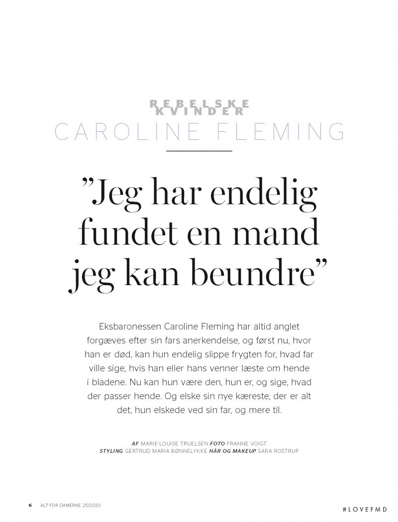 Caroline Fleming, June 2020