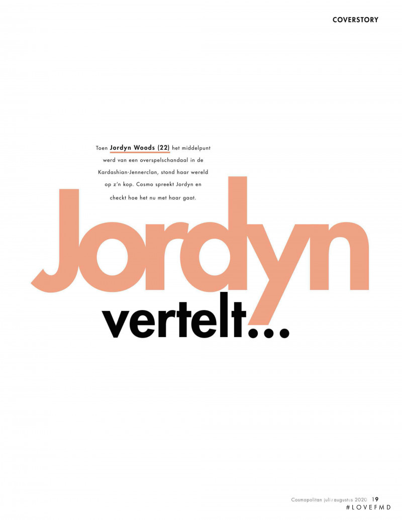 Jordyn vertelt..., July 2020