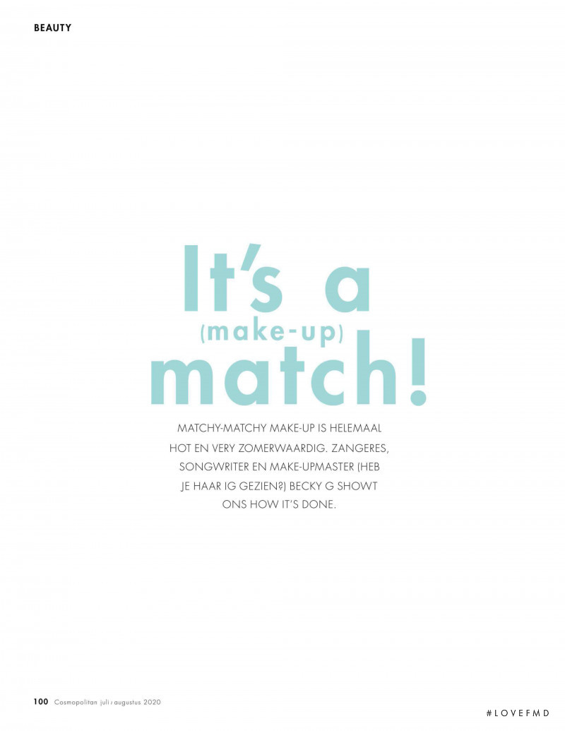 It\'s a match!, July 2020