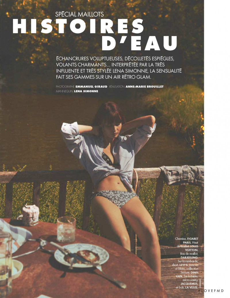Lena Simonne featured in Histoires D\'Eau, June 2020
