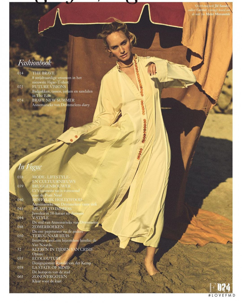 Amber Valletta featured in Brave New Summer, July 2020