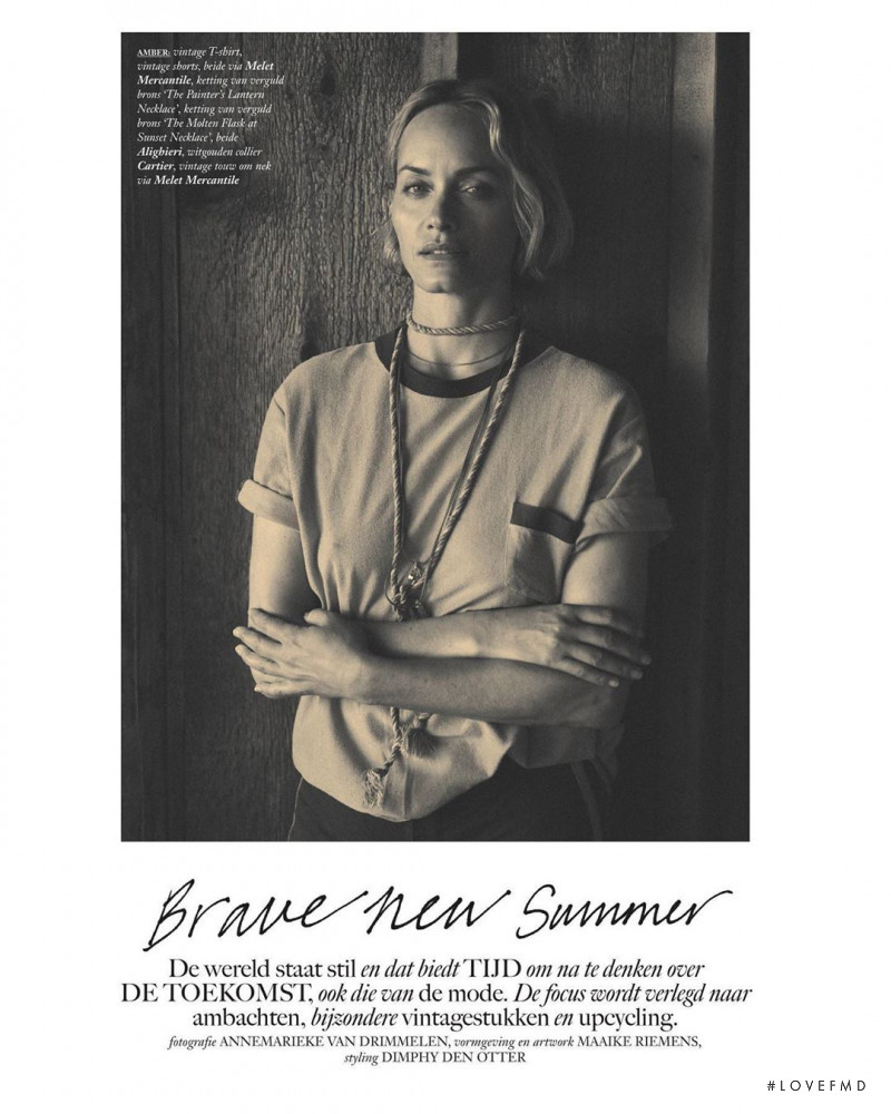 Amber Valletta featured in Brave New Summer, July 2020