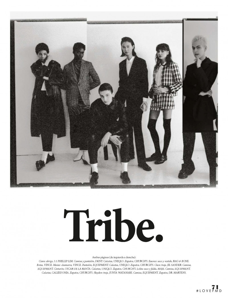 Maisie Dunlop featured in Tribe, June 2020