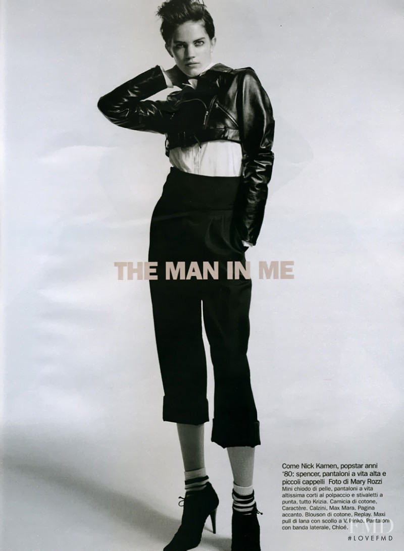 Marie Bartosova featured in The Man In Me, August 2005