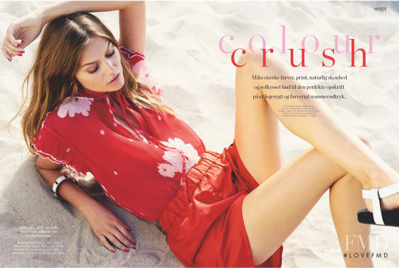 Caroline Dahm featured in Colour Crush, June 2020