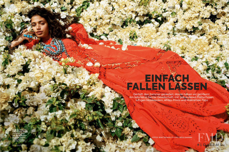 Malika El Maslouhi featured in Einfach Fallen Lassen, July 2020