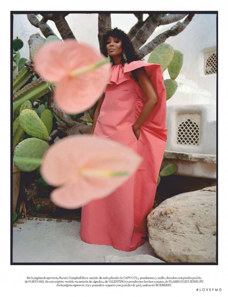 Naomi Campbell featured in Naomi, July 2020