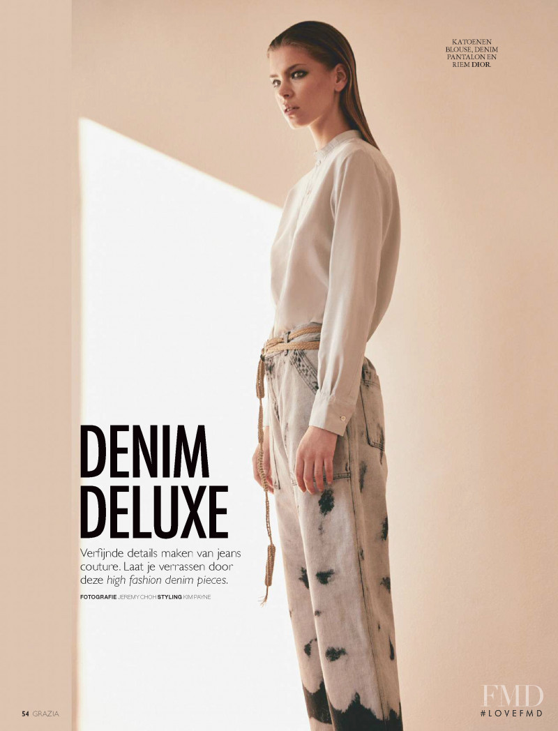 Valerija Sestic featured in Denim Deluxe, June 2020